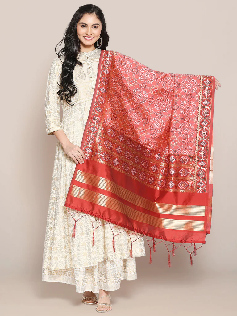 Banarasi Patola Silk Dupatta - Image 32