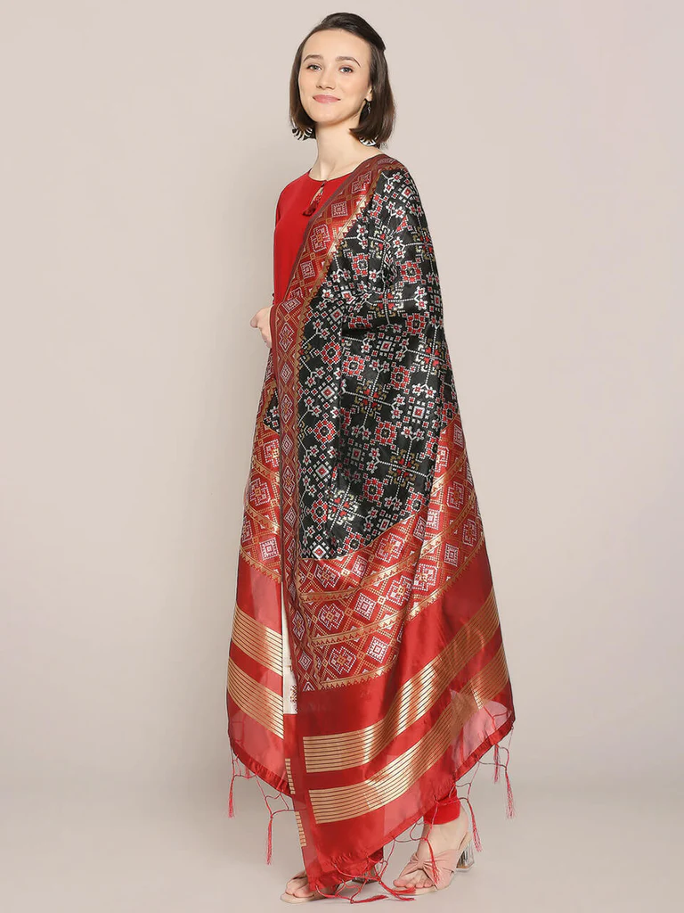 Banarasi Patola Silk Dupatta - Image 47
