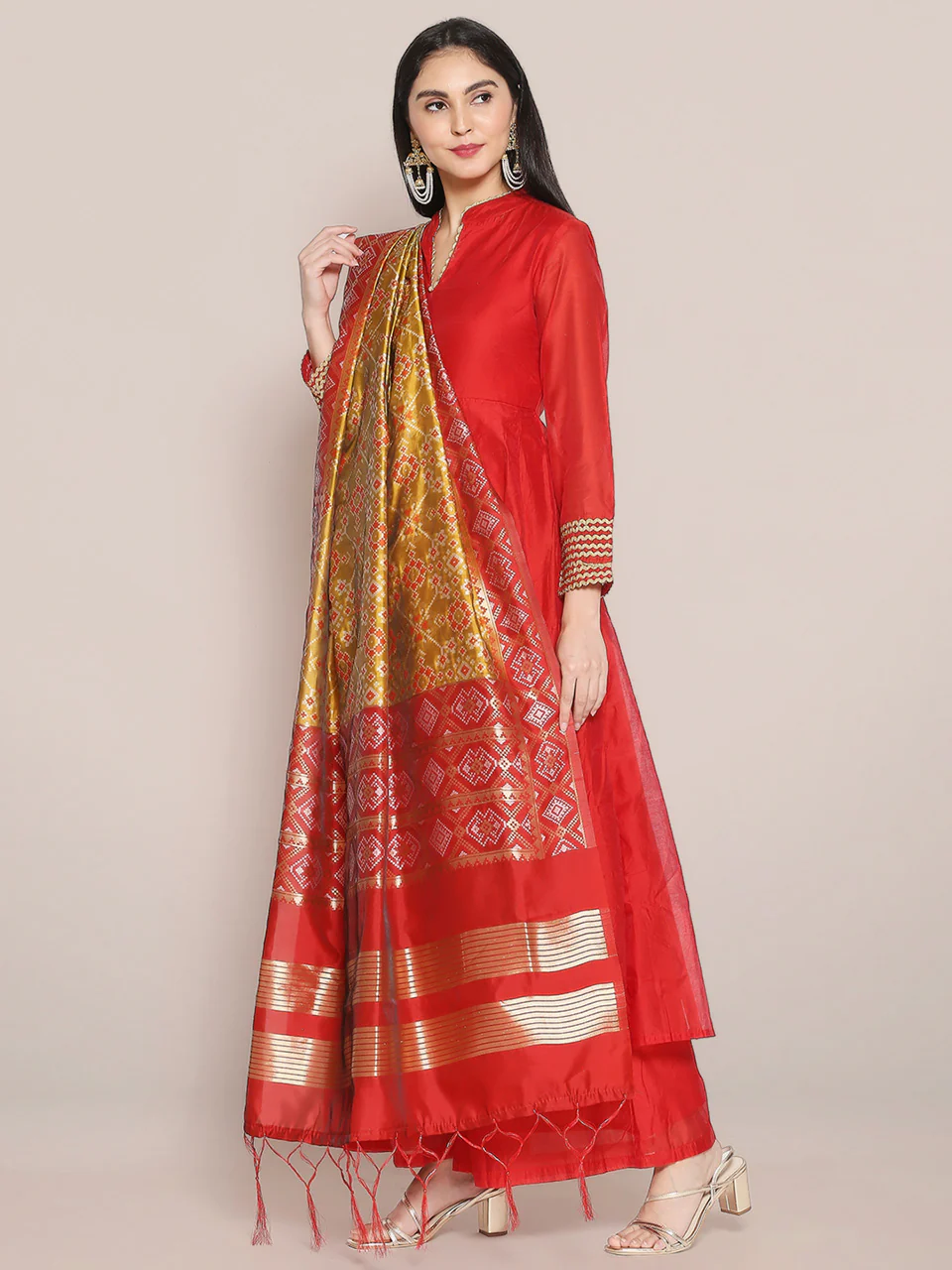 Banarasi Patola Silk Dupatta - Image 29