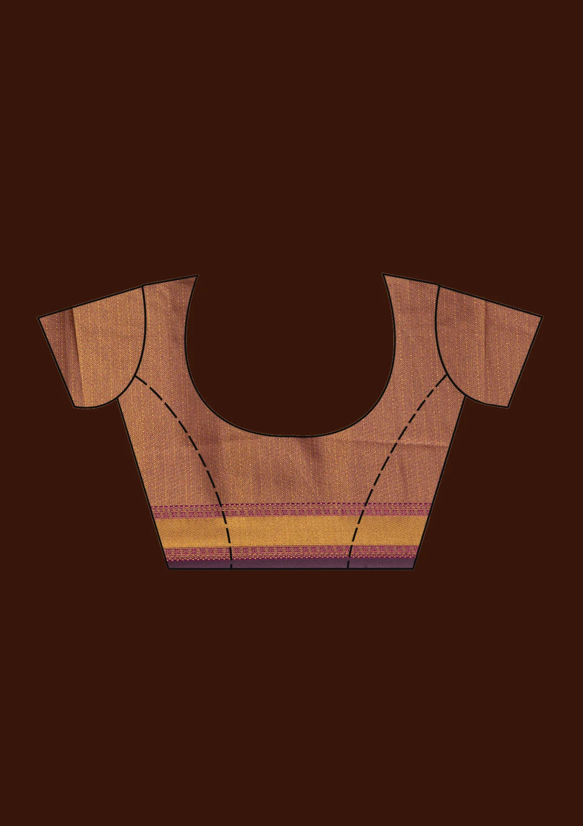 Banarasi Semi-Stitched Lehenga - Image 11