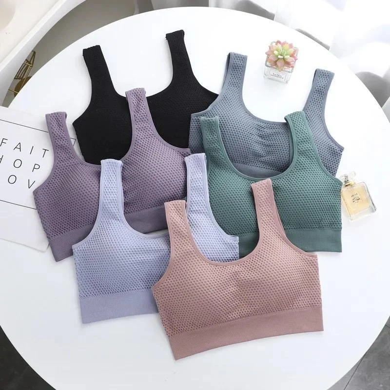 Self Textured Sports Bra - Image 6