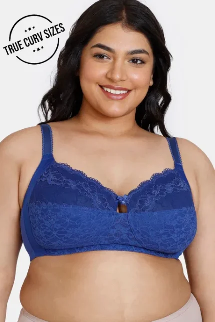True Curv Double Layered Non Wired 3/4th Coverage Sag Lift Bra - Limoges